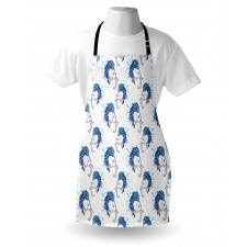 Ethnic Asia Animal Symbol Apron