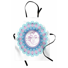 Colorful Mandala Sign Apron