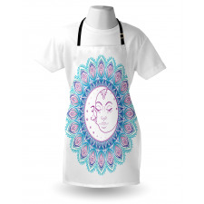 Colorful Mandala Sign Apron