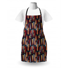 Root Vegetable Design Doodle Apron