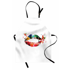 Butterfly and Music Note Apron