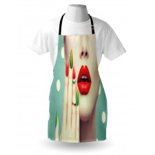 Watermelon Nail Art and Makeup Apron