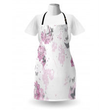 Spring Motif Outline Apron