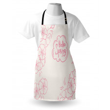 Oriental Foliage Apron