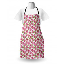 Oriental Flower Apron