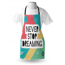 Popular Words Funky Hipster Apron