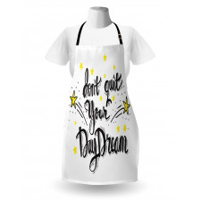 Don't Quit Your Daydream Star Apron