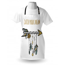 Tribal Arrow with Feathers Apron