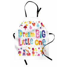 Little Words Composition Apron