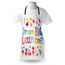 Little Words Composition Apron