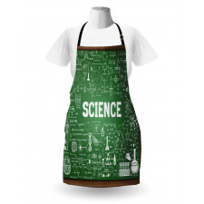 Science Word on Chalkboard Apron