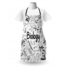 Hand-writing School Lab Apron