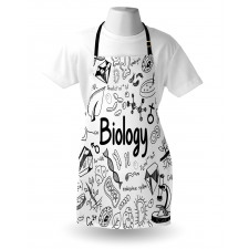 Hand-writing School Lab Apron