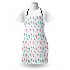 Wild Roses Petal in Vintage Apron