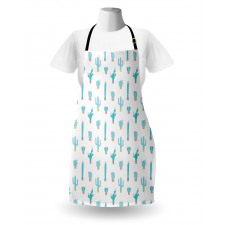 Cactus Life Turquoise Hues Apron