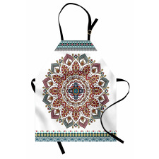 Floral Motifs Oriental Apron