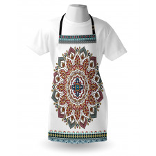 Floral Motifs Oriental Apron