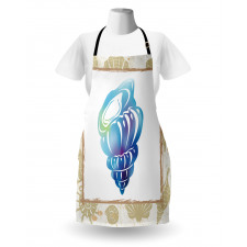 Aquatic Cockleshell Apron