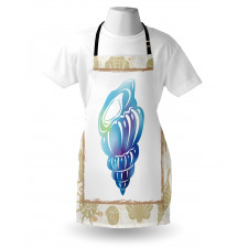 Aquatic Cockleshell Apron