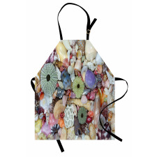 Closeup Colorful Big Little Apron