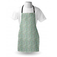 Chaotic Doodle Ocean Starfish Apron