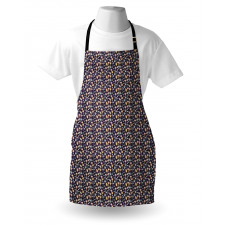 Cutout Pattern of Flowers Apron