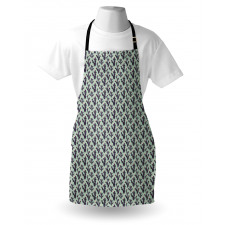 Prickle Plant and Polka Dots Apron