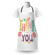 Lettering Thankful Apron