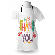 Lettering Thankful Apron