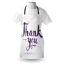 Spots Paintbrush Strokes Apron