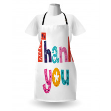 Floral Geometric Hearts Apron