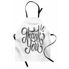 Spots Funky Dramatic Font Apron