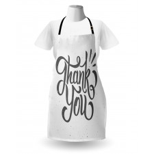 Spots Funky Dramatic Font Apron