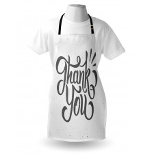 Spots Funky Dramatic Font Apron