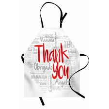 Appreciation Merci Danke Apron