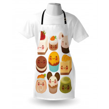 Baked Goods with Smileys Apron