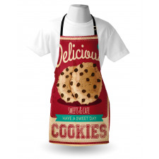 Chocolate Chip on a Poster Apron