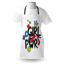 Girl Power with a Crown Apron