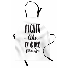 Feminism Through Typo Apron