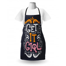 Get It Girl Typography Apron