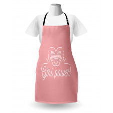 Simple Design Lettering Apron