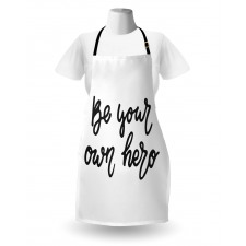 Be Your Own Hero Brave Apron