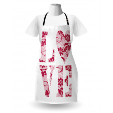 Word Love Vintage Apron