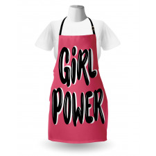 Chunky and Pop Text Apron