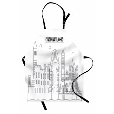 Geometric Drawn Urban Apron