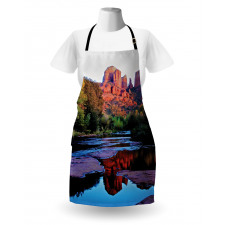 Majestic Cliffs Dawn Photo Apron