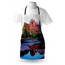 Majestic Cliffs Dawn Photo Apron