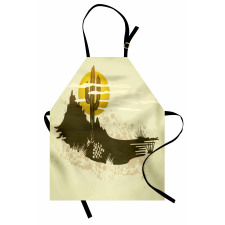 Dramatic Saguaro and Sun Apron