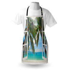 Window to the Exotic Beach Apron
