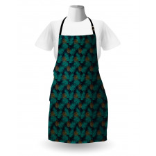 Hawaii with Palm Trees Apron